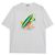 Hermès Weißes bedrucktes Baumwoll-T-Shirt Größe
