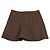 Céline Falda Mini de Cuadros Pied-de-Poule Talla Castaño - vista 2