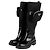 Prada Botas Pouch de Nylon Monolith Tamaño Negro