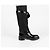 Prada Botas Pouch de Nylon Monolith Tamaño Negro - vista 7