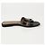 Hermès Sandalo Oran Nero - vista 6