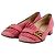 Gucci Pumps con frange GG Marmont Rosa