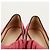 Gucci Pumps con frange GG Marmont Rosa - vista 6