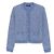 Gucci Baumwoll-Crewneck-Cardigan Blau