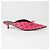 Balenciaga Mule BB Ribbon Rosa - vista 2