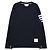 Thom Browne Bar Baumwoll-T-Shirt Blau - Ansicht 3