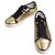 Lanvin Sneakers metallici dorati D'oro