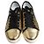 Lanvin Sneakers metallici dorati D'oro - vista 2