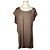 Helmut Lang Vestido asimétrico holgado fruncido caqui Roja