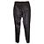 Lanvin Black Navy Satin Trim Wool Blend Pants - view 2