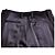 Lanvin Black Navy Satin Trim Wool Blend Pants - view 5