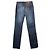 Moschino Gewaschene Jeans mit Perlenherz Blau - Ansicht 2