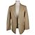 Balmain Beige Lammlederjacke mit Nähten Braun - Ansicht 2