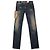 Calça jeans azul com lavagem danificada Armani Jeans