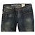 Calça jeans azul com lavagem danificada Armani Jeans - vista 3