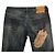 Calça jeans azul com lavagem danificada Armani Jeans - vista 4