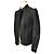 Helmut Lang Denim-Lederbesatz Motorradjacke - Ansicht 2