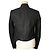 Helmut Lang Denim-Lederbesatz Motorradjacke - Ansicht 3