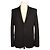 Zadig & Voltaire Giacca nera in lana da uomo Nero