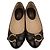 Salvatore Ferragamo Scarpe Flat in Pelle Nera con Logo Gancini Nero - vista 2