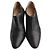 Manolo Blahnik Botín Negro con Rayas - vista 2