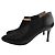 Manolo Blahnik Botín Negro con Rayas - vista 3
