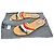 Thom Browne Sandali slide a tre fiocchi in vitello capretto multicolore Marrone