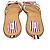 Thom Browne Sandali slide a tre fiocchi in vitello capretto multicolore Marrone - vista 3