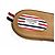 Thom Browne Sandali slide a tre fiocchi in vitello capretto multicolore Marrone - vista 5