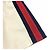 Gucci Abito a Maniche Corte Web Stripe Marrone - vista 3