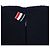 Thom Browne T-shirt a maniche corte in lana tweed per donne Nero - vista 3