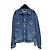 Day Balenciaga Denimjacke Language Blau - Ansicht 2
