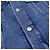 Day Balenciaga Denimjacke Language Blau - Ansicht 4