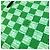 Louis Vuitton Polo a maniche corte con zip Damier LV per donne Verde - vista 3