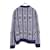 Dior Diamant Jacquard Strick Blau  - Ansicht 2