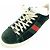 Gucci Sneakers Velvet Ace Verde - vista 4