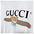 Gucci Kurzarm-T-Shirt mit Kai Belt-Logo XJDJH Weiß - Ansicht 3