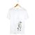 Loewe T-shirt a maniche corte con logo botanico Bianco - vista 2