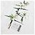 Loewe T-shirt a maniche corte con logo botanico Bianco - vista 3