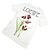Loewe T-shirt a maniche corte con logo botanico Bianco - vista 5