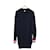 Thom Browne Damen langer Merinowollpullover mit Bündchen Blau  - Ansicht 2