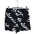 Day Balenciaga Pantalones cortos de pijama con letras Negro