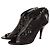 Givenchy Botines de charol negro con encaje - vista 2