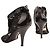 Givenchy Botines de charol negro con encaje - vista 5