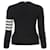 Thom Browne Klassischer Cashmere-Pullover Braun  - Ansicht 5