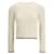 Thom Browne Strickpullover mit Rundhalsausschnitt in Rippenmuster Weiß  - Ansicht 4