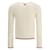 Thom Browne Strickpullover mit Rundhalsausschnitt in Rippenmuster Weiß  - Ansicht 5
