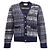 Thom Browne Coppia in misto lana merino Shetland spazzolata