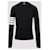 Thom Browne Lässiger Strickpullover aus Wolle Blau  - Ansicht 7