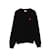Kenzo Wollstrick mit floralem Patch Schwarz  - Ansicht 4
